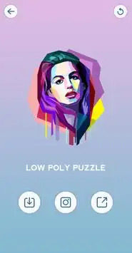 poly art: puzzle low poly - colore per numero Screen Shot 5