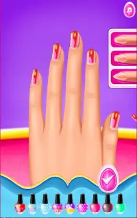 nail free games toes beauty spa salon manicures Screen Shot 7