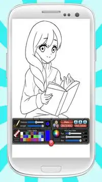 100 Princesa Anime Para Pintar Screen Shot 3