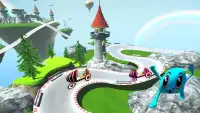 Monster Fun Car Simulaor - 3D free game Screen Shot 1