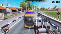 Offroad Coach Driving Bus Game Screen Shot 2