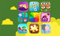 Brain Games for Kids 2: Kids Puzzles, Free Game Screen Shot 0