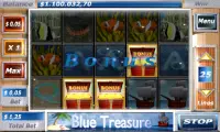 Blue Treasure Slots Screen Shot 2