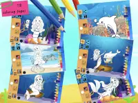 Sirena da colorare per bambini Screen Shot 9