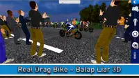 Real Drag Bike - Balap Liar 3D Screen Shot 5