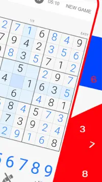 Sudoku - Classic Number Puzzles. Brain Challenge. Screen Shot 1