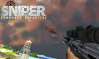 Commando Adventure Sniper Screen Shot 0
