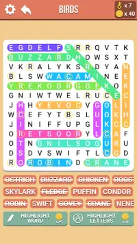 Word Search Puzzle INFINITE Screen Shot 0