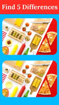 Find The Differences - Spot Differences - Food Screen Shot 1