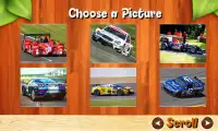 Racing Car Jigsaw Puzzles Brain Games for Kids Screen Shot 1