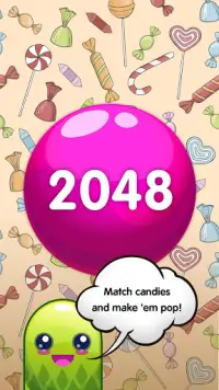 2048: Candy Blast Screen Shot 0