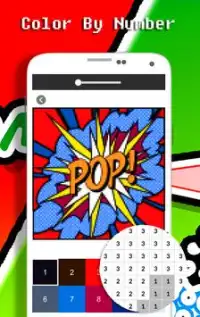 Color del arte pop por número - Pixel Art Screen Shot 2