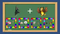 Hayvanlı Matematik Puzzle Oyunu Çocuklar için Screen Shot 3