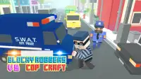 Blocky Robbers VS Cop Craft 3D Screen Shot 0