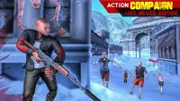 Winter Zombie War: Real Frontier Survival Battle Screen Shot 0