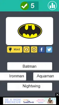 100 Logo Quiz Addicting Game Screen Shot 1