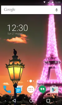 Paris Wallpaper Keyboard Theme Screen Shot 5