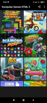 Kumpulan Games HTML 5 Screen Shot 0