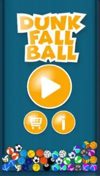 Dunk Fall Ball Screen Shot 0