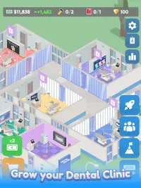 Idle Dentist! Doctor Simulator Games, Run Hospital Screen Shot 9