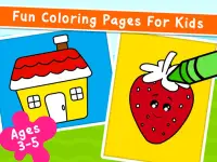 Coloring Games for Kids - Drawing & Color Book Screen Shot 8