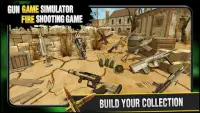 Pistolet gry symulator: wolny gun gry wojenne Screen Shot 4