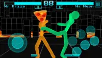 Stickman Fighting Neon Warrior Screen Shot 3