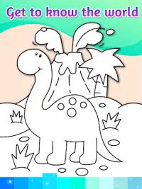 Coloring Pages Kids Games with Animation Effects Screen Shot 2