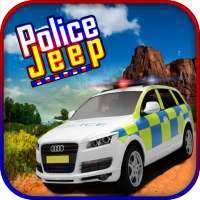 Policja Jeep gry 3D