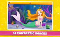 Princess Mermaid Fairy Puzzle Screen Shot 6