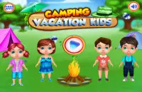 Camping vacances enfants Jeu Screen Shot 0