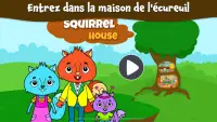 Maison Animal: Jeux d'écureuil Screen Shot 0