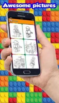 Coloring Pages for Lego Hero Screen Shot 11