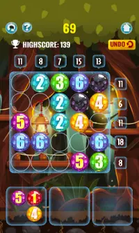 Magia matemática : juego de rompecabezas numérico Screen Shot 3