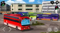 Bus driving simulator 3d game Screen Shot 4