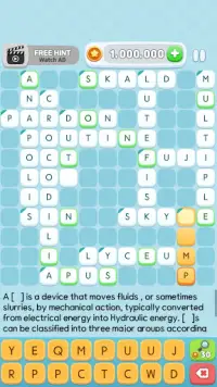 Crossword Quiz Screen Shot 4