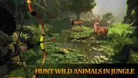 Vahşi ormanda hayvan avcısı: safari avı oyunları Screen Shot 2