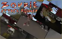 Zombie Autobahn Überleben 3D Screen Shot 5
