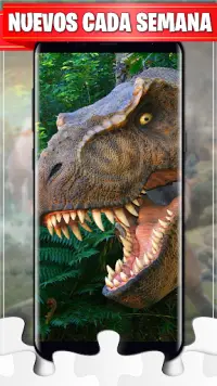 Rompecabezas de Dinosaurios Screen Shot 2