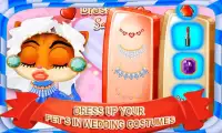 Pets Sweet Wedding day dressup Screen Shot 2