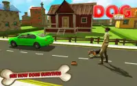 Runaway Street Dog Simulator 3D - trò chơi cuộc số Screen Shot 0