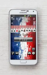 Spider Solitaire France Screen Shot 0
