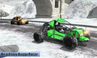 Superhero Buggy Car: Winter Sports Risky Road Race Screen Shot 2
