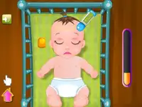 아기 독감 의사 게임 Screen Shot 1