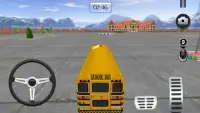 High School Bus Parking 3D Screen Shot 4
