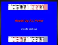 Heads Up AI Poker Screen Shot 5