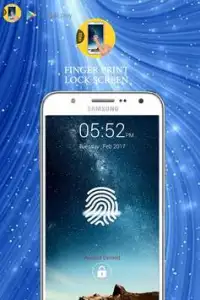 Fingerprint Lock Screen- Prank Screen Shot 2