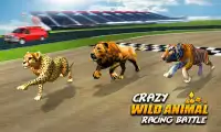 Crazy Wild Animal Racing Battle Screen Shot 0