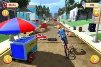 BMX Bicicleta Stunts Racing Screen Shot 2