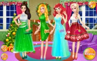 Dress up games for girl - Princess Christmas Party Screen Shot 3